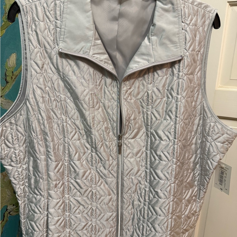 Allison Daley Classic Gray Vest